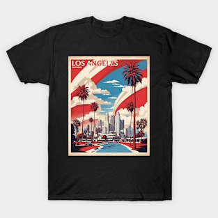 Los Angeles California United States of America Tourism Vintage T-Shirt